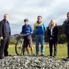 Representatives of Logan Park High School and the sports clubs that have come up with a joint...