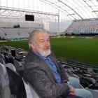 Retired judge and chairman of Dunedin Venues Sir John Hansen at the Forsyth Barr Stadium in...