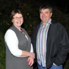 Returning councillor Kate Wilson and newcomer Mike Lord, who will be the Mosgiel-Taieri ward...