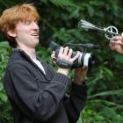 Rhian Gaffney has won the Otago Secondary Schools Film Competition with his film <i>Brain Thieves...