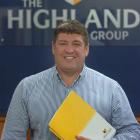 Richard Thomas, Highland Group partner, and his associates have donated $5000 to the Otago...