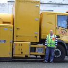 Road expert: WDM operations manager Nigel Scott was in Gore last week with the one-of-a-kind...