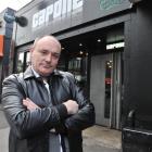 Rob Dale, former manager of Capone, outside the Frederick St, Dunedin, bar. Photo by Linda...