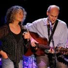 Winning combination… Carole King and James Taylor.