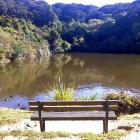 Ross Creek reservoir, the perfect place for thinking deep thoughts. Photo by Roy Colbert.