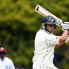 Ross Taylor was unbeaten on 103.  (Photo by Rob Jefferies/Getty Images)
