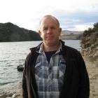 Roxburgh Gorge Trail Trust chairman Stephen Jeffery at the Roxburgh dam end of the gorge trail....