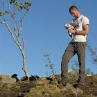 RSC exploration geologist Matthew Wood in Mozambique. Photos supplied.