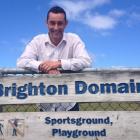 Saddle Hill Community Board chairman Scott Weatherall feels ''confident'' work on Brighton Domain...