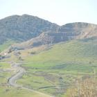Saddle Hill quarry in September this year. Photos by Stephen Jaquiery, Alexander Turnbull Library...