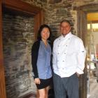 Sasso's general manager Candice Chow and executive chef Sal Grant at the restaurant  during...