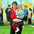 Seeking a new home is Windmill programme specialised care manager Angela Olsen with Jazmin Loper ...