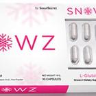 Seoul Secret’s skin-whitening product Snowz. Photos supplied.