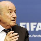 Sepp Blatter. Photos AP
