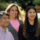 Settling their daughter Priyaanka Khatri into life at Otago University are former students Pramod...