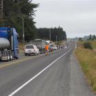 SH1 near Hampden. Photo by ODT.