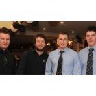 Shaun McCarroll of Pirates, Craig Sneddon of Harbour, Liam Edwards of Dunedin and Hugh Blake of...