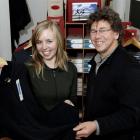 Silkbody managing director Emily Cooper and her father and business partner, David, with the...
