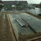 Site work has started on a new multipurpose building at Kaitangata Primary School. Photo by Glenn...