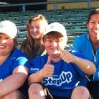 Some of the children involved in Alpine Health & Fitness' NZSki Step Up programme are, from left,...