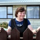 South Dunedin woman Heather Conder is relieved to be back in her Oxford St home. Photo by Peter...
