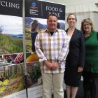 South manager Dave Hawkey, keynote speaker Amy Adams, of Occam Consulting, and Central Otago...