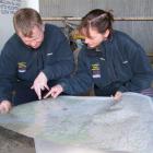 South Otago Search and Rescue incident controller Constable Murray Hewitson and operations...