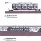 Southeast and southwest elevations of Ryman Healthcare's new design for its Roslyn rest-home.