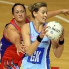 Southern Steel goal keep Leana de Bruin (right) is the Championship's joint MVP.