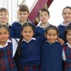 St Joseph's Cathedral School has four sets of twins. They are (back from left) Ben and Oliver...