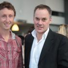 Star rising: Inspiring Stories Trust chief executive Guy Ryan (left) and New Zealand Film...