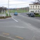 State Highway 1 at the Junction Corner in south Oamaru. The town's lack of traffic congestion is...