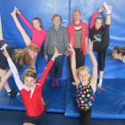 Staying power ... St Bernadettes Gymnastics Club head coach Patricia Broad (centre left) won a...