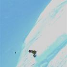 Stephanie Jagger skis a powder slope near Whistler, Canada, before her world odyssey started....