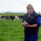 Stirling farmer Hamish Anderson welcomes the news broadband is coming to his farm. Photo by Craig...