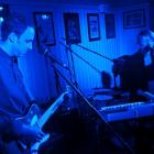 Strange Harvest (Justin Walshaw and Amber Skye) perform at The Crown, Dunedin, last year. Photo...