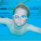 Survival skills: Joe Collins (7), of Dunedin, demonstrates his underwater confidence at Moana...