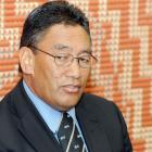 Suspended Maori Party MP Hone Harawira holds a press conference at Parliament in Wellington today...