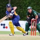 Suzie Bates works the ball to the on side during a game against Central in Invercargill last...