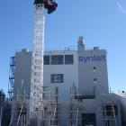 Synlait Milk's new milk powder drying plant under construction at Dunsandel near Christchurch....