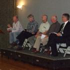 Taking part in a panel discussion held as part of the Thyme Festival's biodiversity forum from...