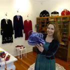 Tamsin Cooper inspects part of her summer range, in her Dunedin studio and workshop. Photo by...