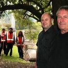 Taskforce Green co-ordinator Alex Griffin (far right) is retiring for the second time from the...