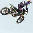 Tauranga's Ben Townley is still on target to win the New Zealand Supercross Championship's open...