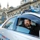 Taxi driver Anthony "Starsky" Ware on an Octagon taxi stand drivers are concerned is dangerous...