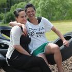 Te Ao Marama Tawhara (21) and Te Amorangi Wilson (20) have returned to their old school, Te Kura...
