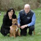 Te Whare Pounamu fund co-ordinator Ruth Molloy and Otago SPCA executive officer Phil Soper with...