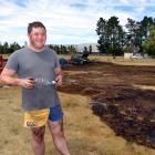 Teenager Josh Fluit was among the first on the scene of a grass fire between Wanaka and Hawea...
