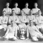 The 1923 Seacliff football team. Photo by Waikouaiti District Museum.