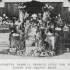 The abundance of produce at the harvest thanksgiving service at Waitahuna on March 6. The produce...